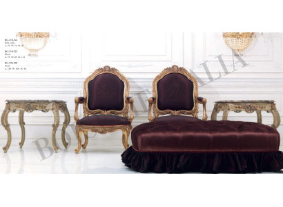 Couchtisch Tisch Beistelltisch Wohnzimmertisch Holz Royal Beistell Barock Rokoko