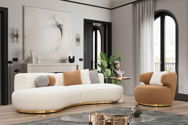 Einsitzer Sessel Wohnzimmer Stuhl Relax Sitzmöbel Stühle Einrichtung