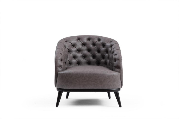 Luxus Sessel Chesterfield Einsitzer Couch Möbel Lounge Club Sofa 1er