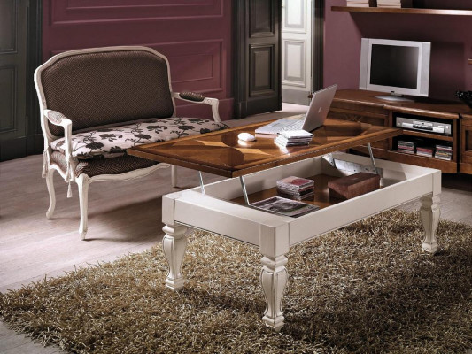 Luxus Wohnzimmer Tisch Couchtisch Holztisch Design Tische Italienische Möbel neu