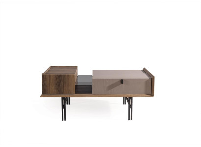 Luxuriöser Brauner Couchtisch Designer Couchtische Wohnzimmer Tische