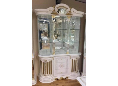 Vitrine Holz Schrank Klassische Vitrinen Holz Schränke Design Wohnzimmer Glas