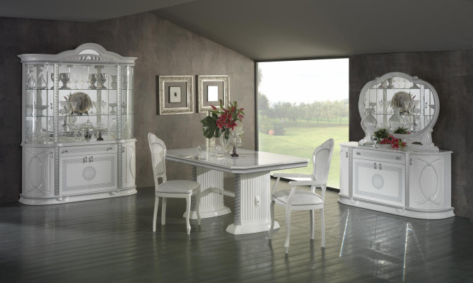 Esstisch Tisch Esszimmer Wohnzimmer Holz Design Tische Italienische Möbel Neu