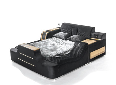 Bett mit tv Lift Fernseher Multifunktion Betten Doppelbett Schlafzimmer