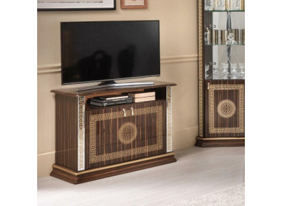 RTV Schrank Italienische Möbel Brauner Holz Kommoden Sideboard Regal Luxus Neu