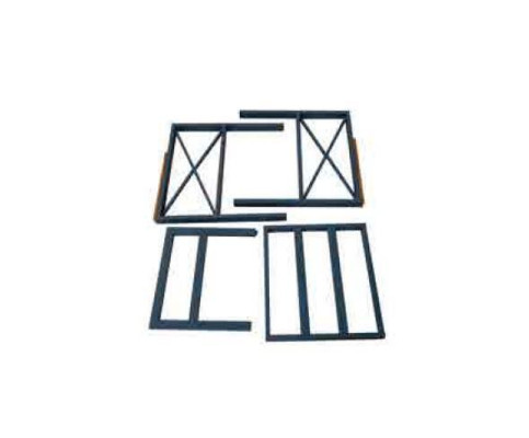 Moderne Graue Gartenmöbel Garnitur Sessel Hocker Tisch Veranda 4tlg. Set