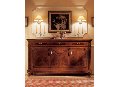 Luxus Anrichte Schränke Kommoden Wohnzimmer Holz Möbel