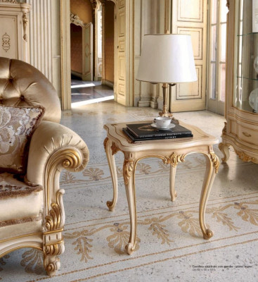 Beistelltisch Tische Couchtisch Tisch Wohnzimmer Möbel Beige