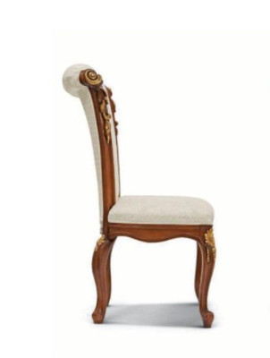 Luxus Esszimmerstuhl Stuhl Esszimmer Sessel Sitzer Stühle Barock Gold