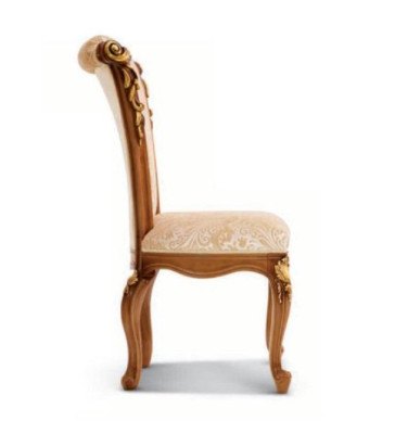 Luxus Esszimmerstuhl Stuhl Esszimmer Sessel Sitzer Gold Stühle Barock