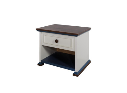 Design Modern Möbel Nachttisch Kinder Beistell Jugendzimmer Weiß Holz