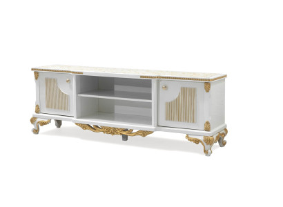 Klassisches Sideboard tv Ständer Kommode Holz Lowboard Kommoden Barock