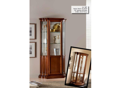 Vitrine Glasschrank Braun Luxus Italienische Möbel Vitrinen Schränke Wohnzimmer