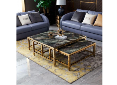 Doppel Couchtisch Kaffeetisch Beistelltisch Design Wohnzimmertisch Tische