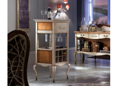 Hausbar Barschrank Bar Tisch Regal Weinregal Weinschrank Luxus Schrank Vitrine