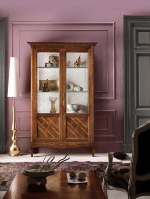 Wohnzimmer Anrichte Glas Schrank Vitrine Esszimmer Anrichte Holz Schränke Möbel