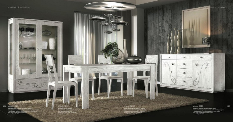 Esszimmer Esstisch Stuhl Kommode Vitrine Ess Gruppe Tisch Tische Holz Set 7tlg.