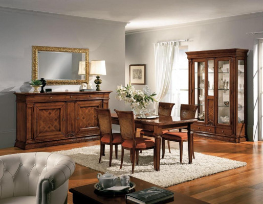 Essgruppe Wohnzimmer Set Tisch 4x Stühle Sitzgruppe Esszimmergarnitur Tische Neu