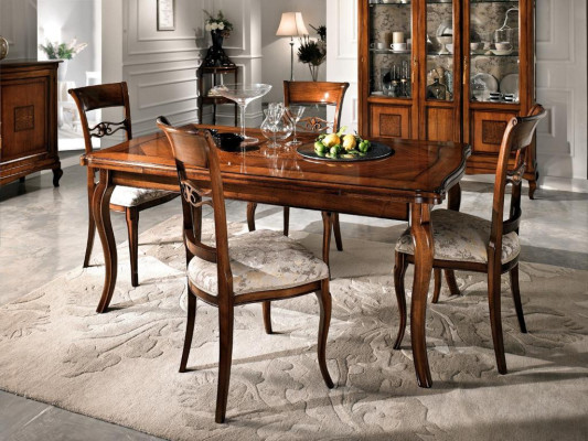 Esszimmer 6x Stühle Holz Luxus Sessel Stuhl Braun Stühle Wohnzimmer Möbel