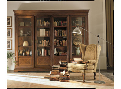 Büro Regal Schrank Schubladen Büroschrank Glastüren Möbel Design Massiv Holz