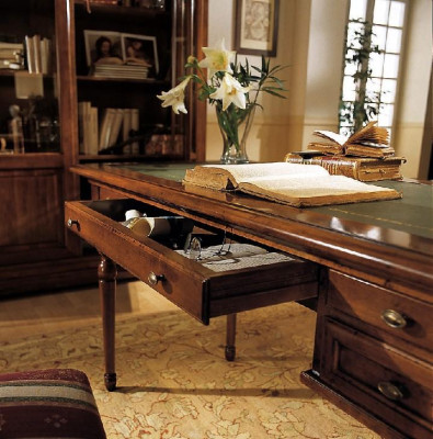 Büro Set Holztisch Stuhl Bücherregal Schreibtisch Regal Schränke 3tlg. Sets Neu