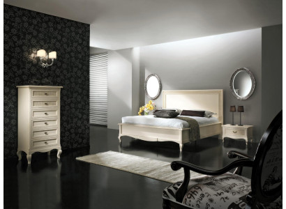 Design Klassische Luxus Betten Gruppe Holz Bett Nachttisch 4tlg Schlafzimmer Set