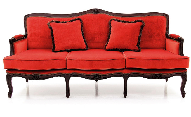 Klassisch Design Polster Luxus Sitz Sofa Couch Leder Textil 3 Sitzer Neu H5