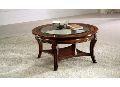 Couchtisch Rund Tisch Holz Italienische Möbel Runde Tische Couchtische Neu