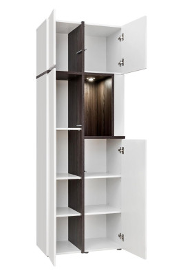 Weiß Schrank Stil Modern Luxus Wohnzimmer Designer Holz Möbel Neu