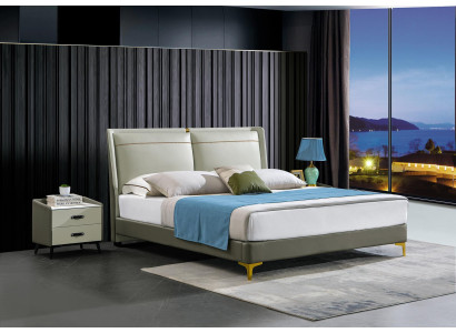 Luxus Schlafzimmer Möbel Design Bett Polster Ehe Betten Doppelbett