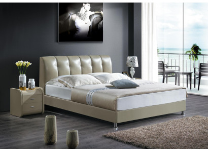 Luxus Schlafzimmer Bett Polster Design Luxus Doppel Hotel Betten Lederbetten Neu.
