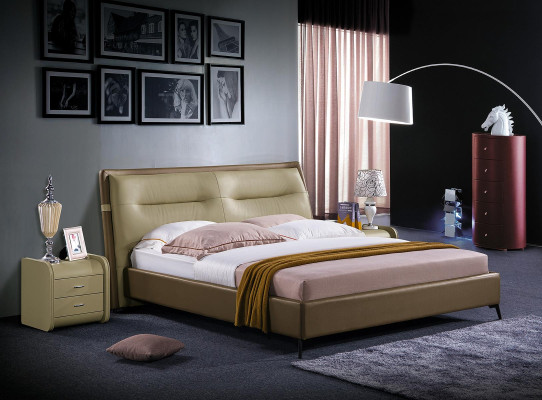 Doppelbett Schlafzimmer Betten Luxus Möbel Doppel Bett Hotel Einrichtung Braun