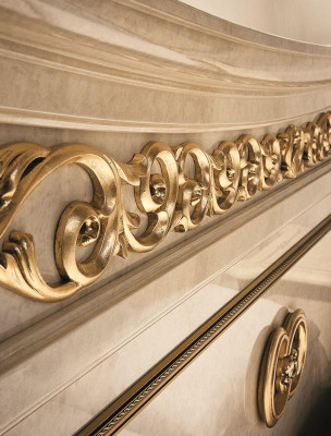 3 tlg. Schlafzimmer Set Bett 2x Nachttisch Konsole DoppelBetten Hotel Polster