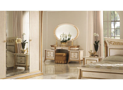 Schminktisch Frisiertisch Kosmetiktisch Kommode mit Spiegel Ablagen Konsolen Neu