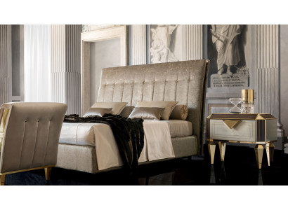 Designer Polsterbett Bett Betten Lederbett Doppelbett Ehebett Designerbett NEU