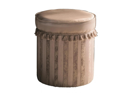 Design Hocker Design Polster Ottomane Fußhocker Sitz Textil Chaise Lounge Pufa