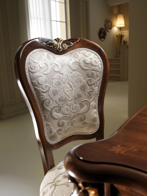 Designer Stuhl Luxus Lehnstuhl Polster Stühle 1x Sessel Wohn Ess Zimmer Textil