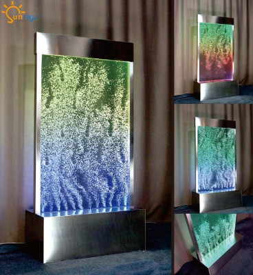 Moderne Trennwand Wasserwände Wasser Wand Säule Led Trennwände