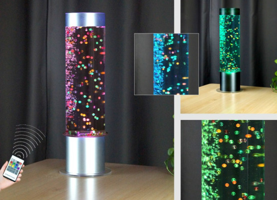 Regal Led Wasser Wand Bar Säule Wassersäulen Theke Designer Beleuchtet