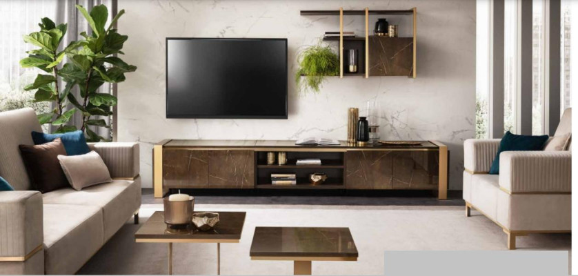 Couchtisch Sofa Couch Tisch Moderner 2tlg. Set Kaffeetisch Beistelltisch