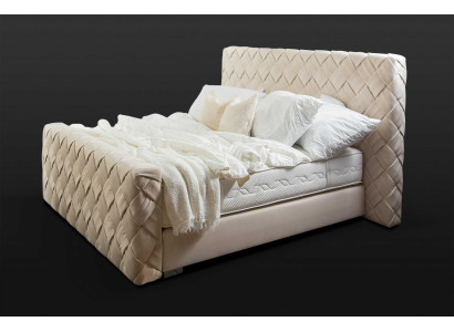 Luxus Schlafzimmer Möbel Betten Modern Bettrahmen 160x200 cm Design Kopfteil