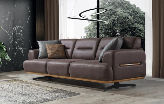 Luxus Einrichtung Polster Sitz Sessel Wohnzimmer Möbel Sofa Couch Dreisitzer
