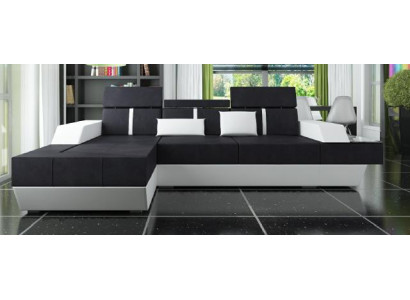 Stoffsofa Ecksofa Textilsofa Sofa + USB Wohnlandschaft Polster Massanfertigung