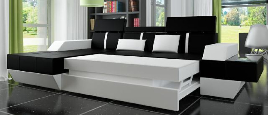 Stoffsofa Ecksofa Textilsofa Sofa + USB Wohnlandschaft Polster Massanfertigung