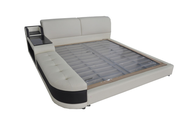 Designer Polsterbett für Schlafzimmer aus hochwertigen Materialien