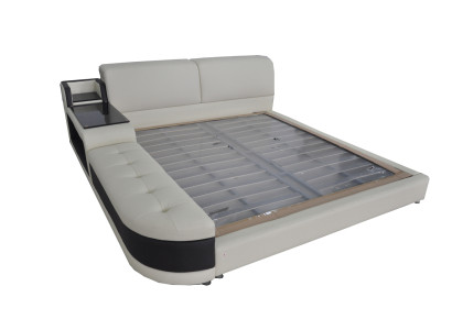 Designer Polsterbett für Schlafzimmer aus hochwertigen Materialien