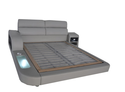 Luxus Leder Design Polster Modernes Betten Doppel 140/160/180/200 Bett