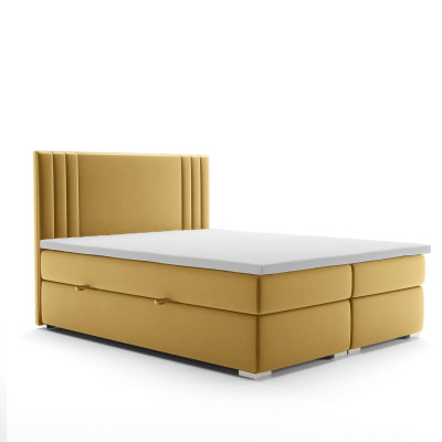 Boxspring Bett Doppel Komplett Set Matratze Topper Betten Funktion Kasten Hotel