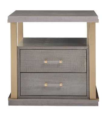 Bett Nachttisch 4 tlg. Schlafzimmer Set Design Modern Luxus Betten Gruppe Leder