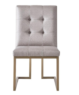 Designer Ess Zimmer Stuhl Set Metall Textil Sessel 6x Lounge Stühle